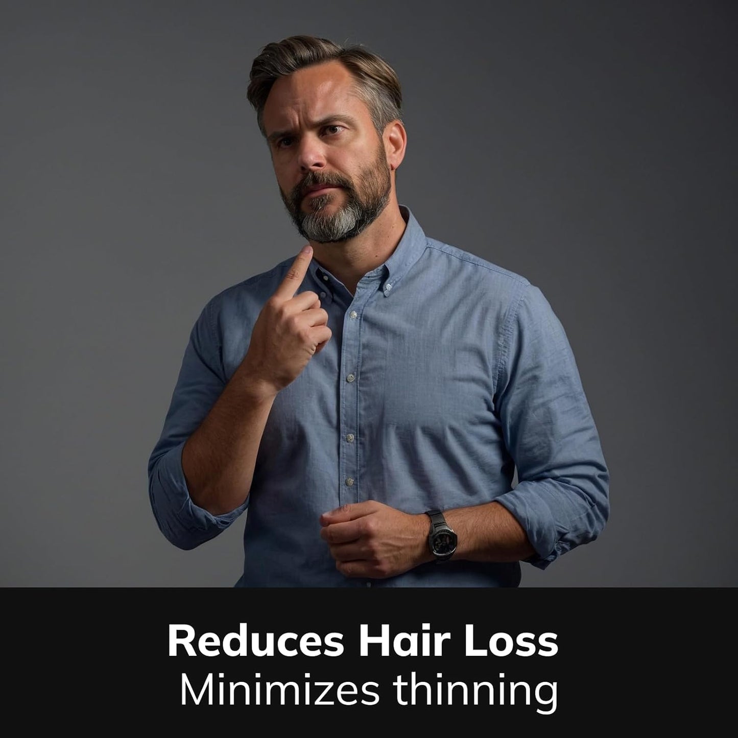 Detroit Grooming Co. Beard Growth Spray | Boost Beard Growth with Biotin, B7 & Caffeine | Hydrating Beard Care with Lavender Water, Green Tea & Glycerin | 1oz Bottles (3-pack)