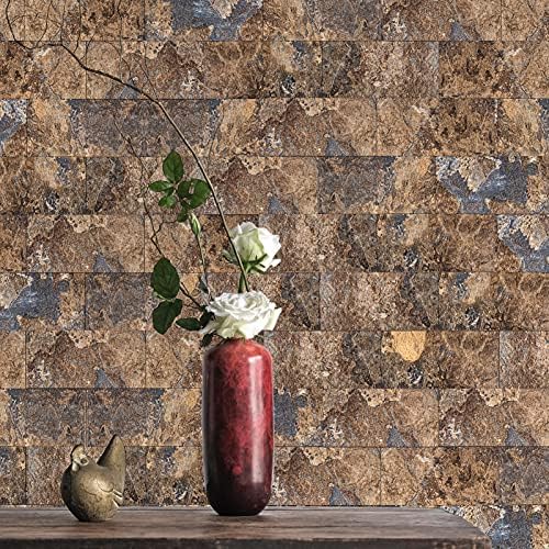 Art3d Peel and Stick Backsplash, Stick on Wall Tile, Rust Slate - Image 2