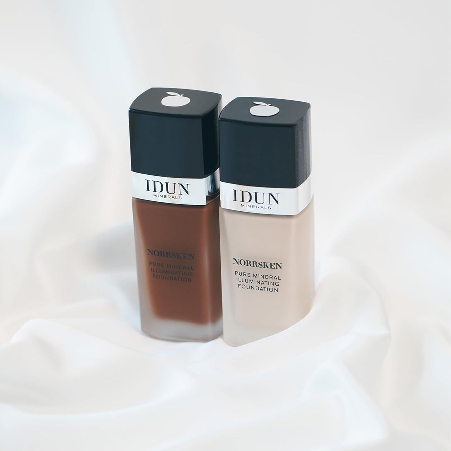 Liquid Norrsken Foundation - Silky Smooth Coverage - Luminous, Dewy Finish for Dry and Dull Skin - Water Resistant and Vegan Makeup - 223 Ingeborg - Warm Medium Brown - 1.01 oz