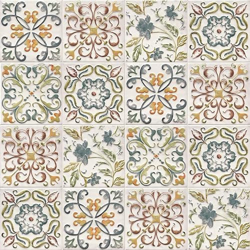 Wudnaye Faux Tile Peel and Stick Wallpaper by Wudnaye