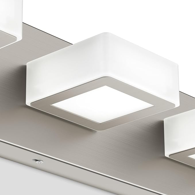 Ralbay 5 Color Temperature Brushed Nickel Bathroom Vanity Lights Dimmable - Image 7