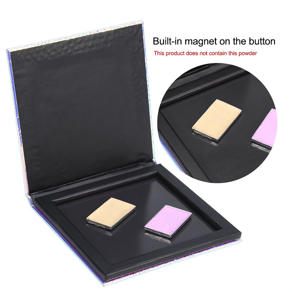 Magnetic Makeup Palette Empty,Magnetic Cosmetics Palette, Change Colour Grident Eyeshadow Powder DIY Makeup Storage Box