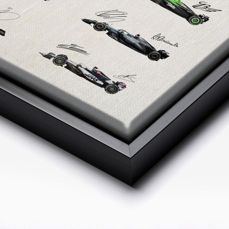 InkFlow Posters Race Car Collection Canvas Poster - Image 2
