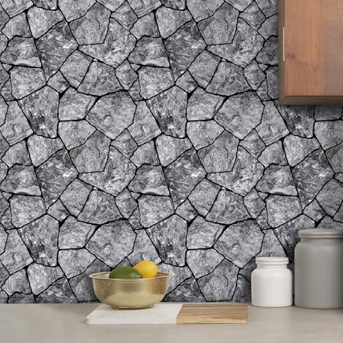 COMSTICKC 3D Peel and Stick Faux Stone Wall Panels - Image 2