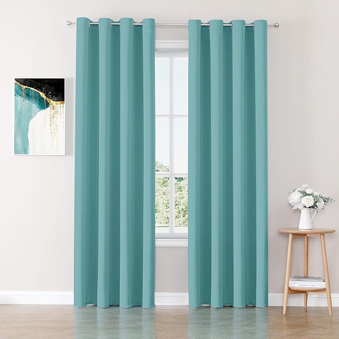ChrisDowa Blackout Curtains 90 inches Long by ChrisDowa