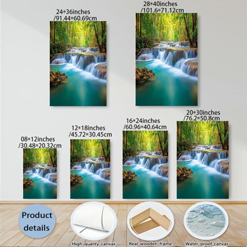 Serene Landscape Canvas Wall Art - Image 5