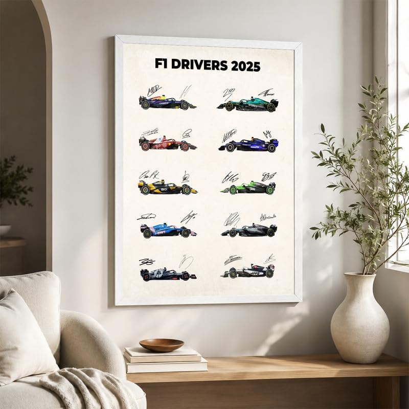 InkFlow Posters Race Car Collection Canvas Poster - Image 6