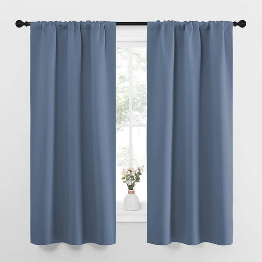NICETOWN Bedroom Curtains, Home Decoration Solid Thermal Insulated Draperies & by NICETOWN
