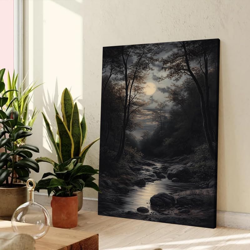Serene Landscape Canvas Wall Art - Image 4