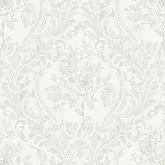 Ismoon Peel and Stick Wallpaper Vintage Floral Contact Paper Boho White and by Ismoon