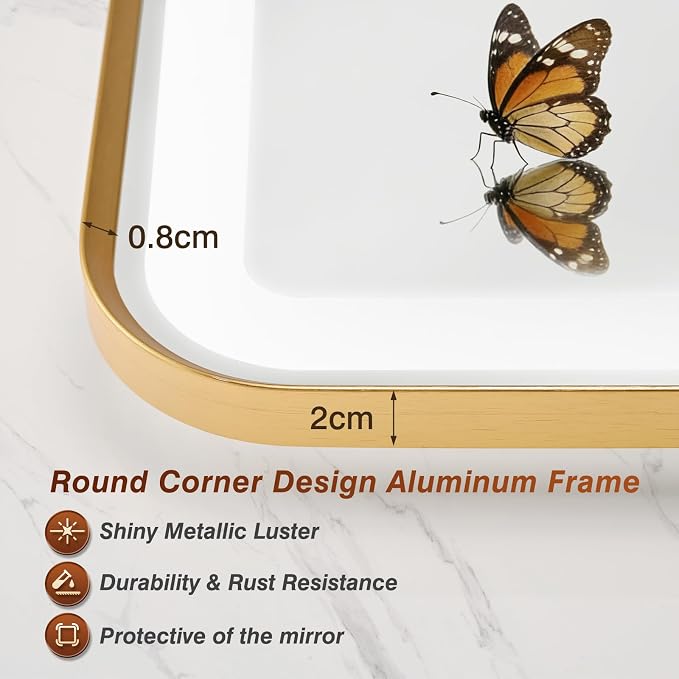 32x40 Inch LED Bathroom Mirror - Image 8