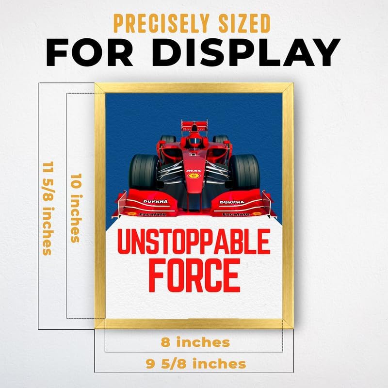 InkFlow Posters Racing Car Canvas Poster - Image 3