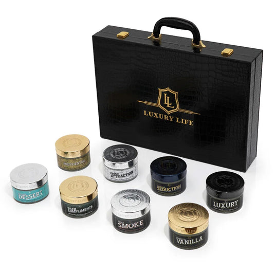 LUXURY LIFE BUTTER - Scented, Luxurious Body Butter With All-Natural Hyaluronic Acid For Soft, Hydrated Skin - For Men & Women - Suitable For All Skin Types - Luxury Life Trunk Collection 240 oz.