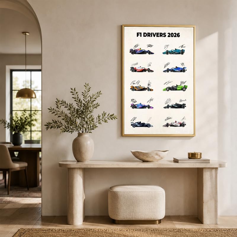 InkFlow Posters Motorsport Canvas Poster - Image 5