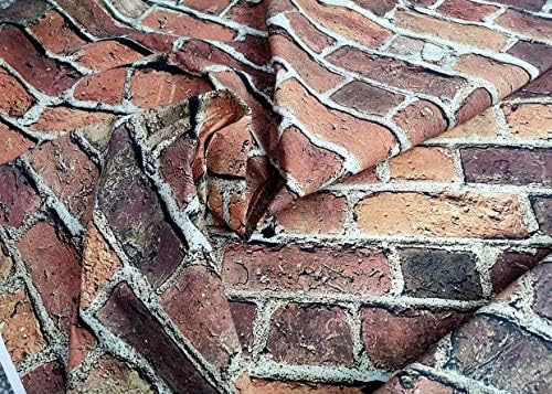 AIIKES 8x8FT Red Brick Wall Photography Backdrop Thin Vinyl Photo Backdrops - Image 6
