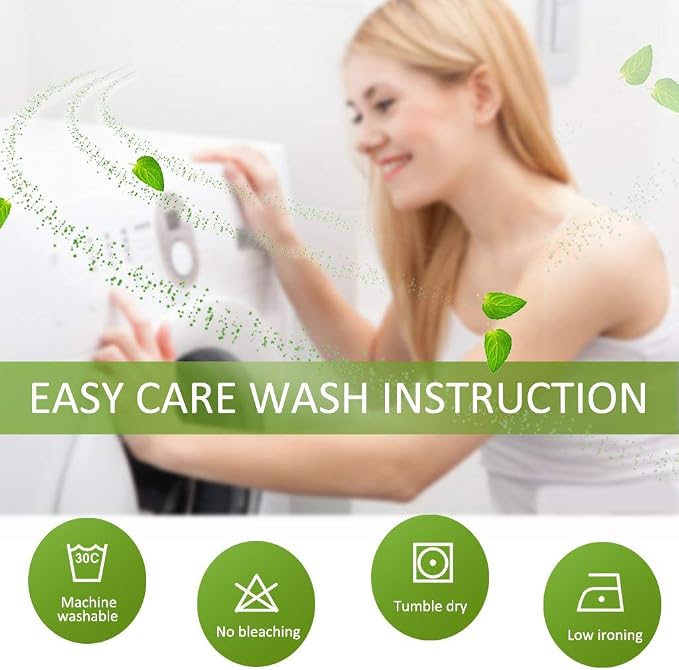 NICETOWN Greyish White Window Curtain Panels - Image 9