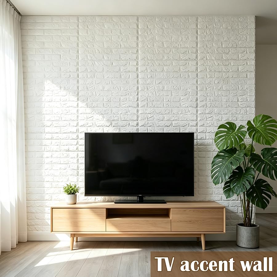 10PCS 3D Wall Panels, 3D Brick Foam Peel & Stick - Image 7