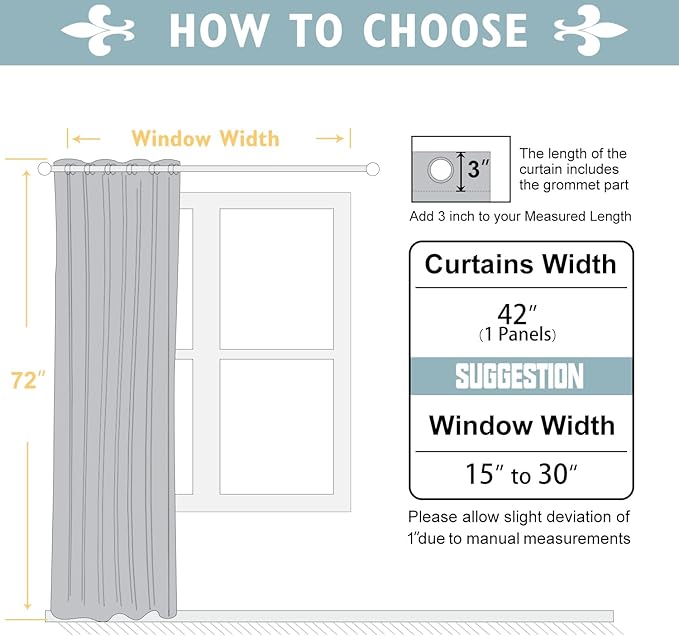 ChrisDowa Burgundyout Curtains 72 inches Long - Image 7