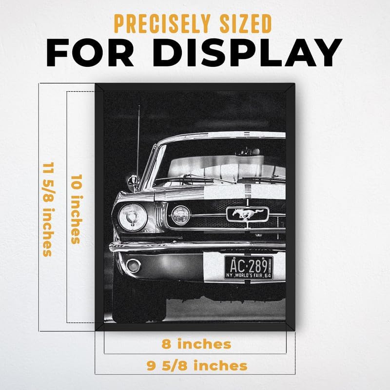 InkFlow Posters Vintage Car Photography Canvas Poster - Image 3