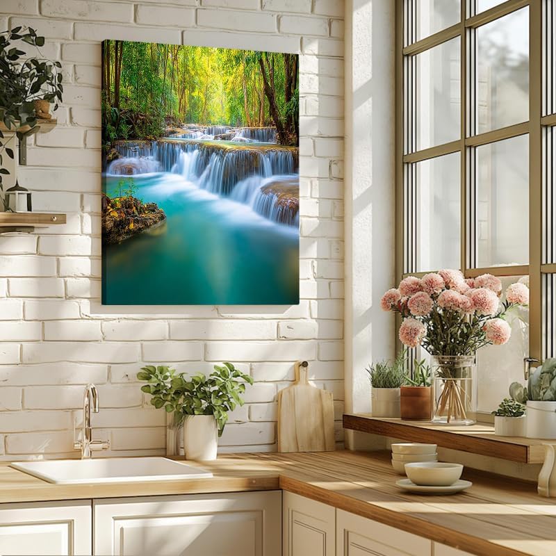 Serene Landscape Canvas Wall Art - Image 6