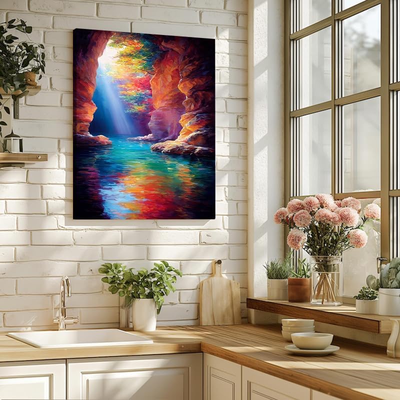Serene Landscape Canvas Wall Art - Image 6