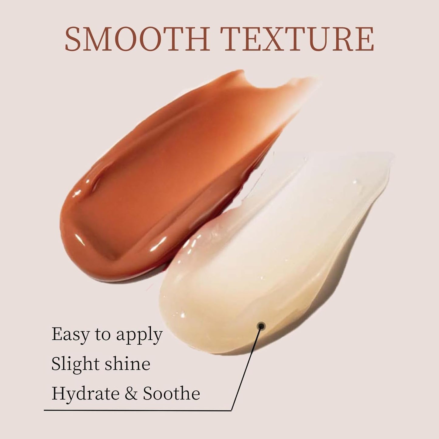 4 Pcs Lip Butter Balm - Tinted Lip Balm Hydrating - Lip Balm Set for Women - Lip Moisturizer for Very Dry Lips - Lip Gloss, Pink Sugar & Vanilla & Sweet Mint & Iced Coffee, Moisturizing Nourishing