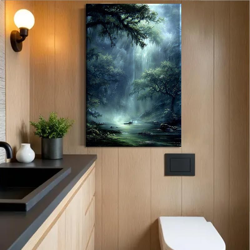 Serene Landscape Canvas Wall Art - Image 7