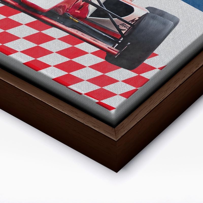 InkFlow Posters Racing Car Canvas Poster - Image 2