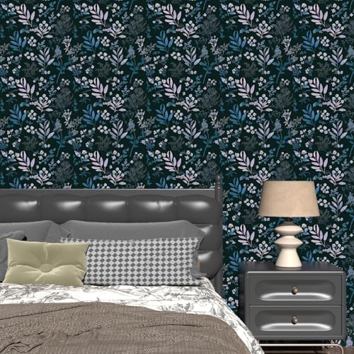 Laatse Vintage Floral Peel and Stick Wallpaper 17.5'' x 393'' - Image 6