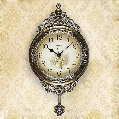 SHISEDECO 29.5" Large Vintage Antique Grandfather Pendulum WallClock - Image 2