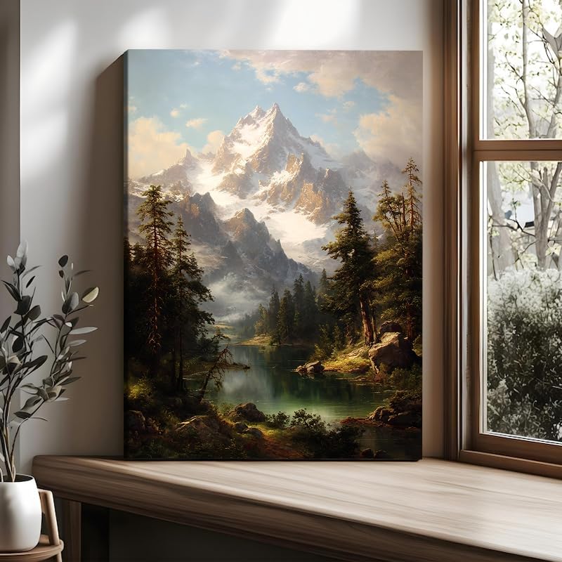 Serene Landscape Canvas Wall Art - Image 3