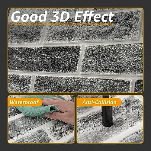 Art3d 52.5 Square Feet Wall Panel Brick - Image 3