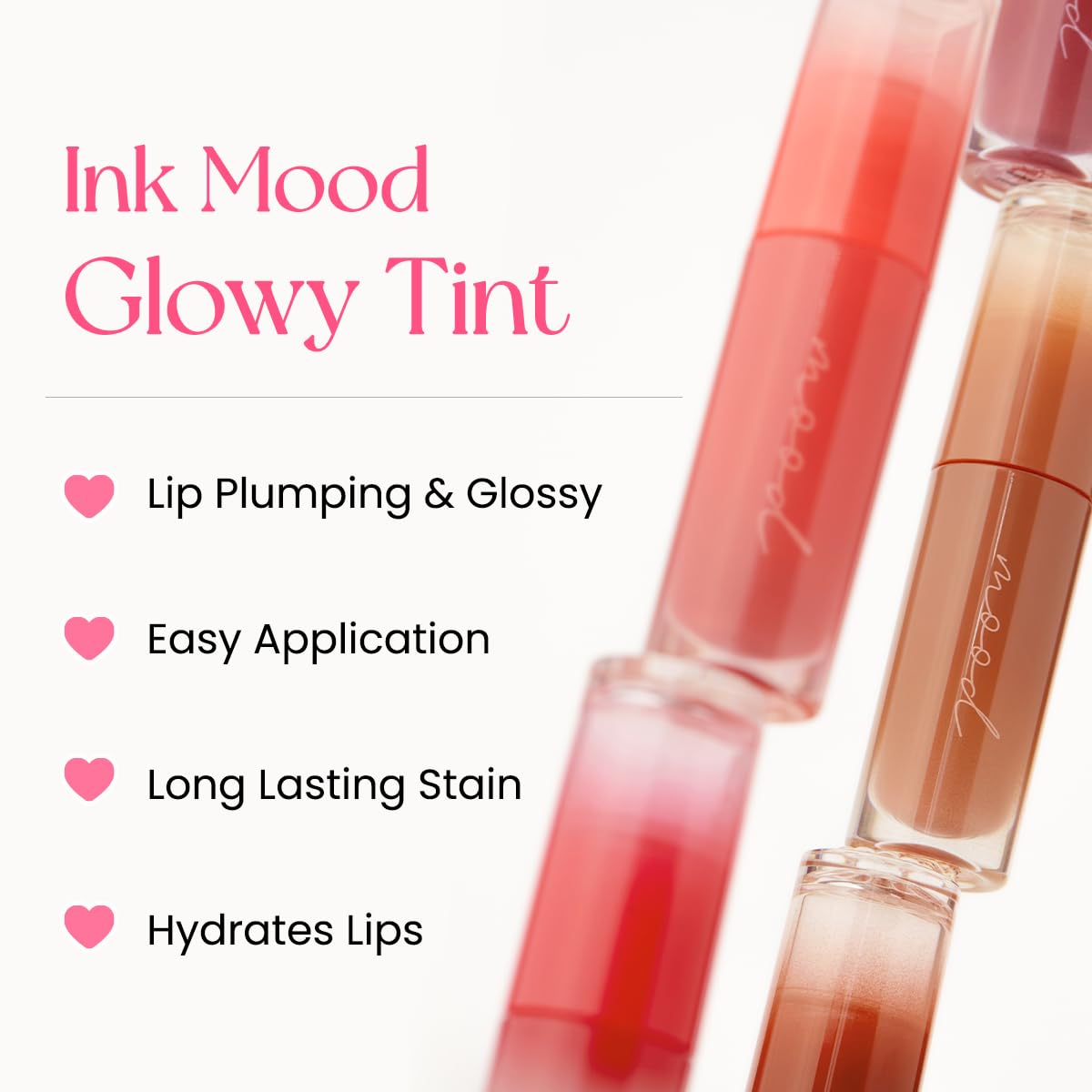 Peripera Ink Mood Glowy Tint (014 FOLLOW ROSE (NEW))