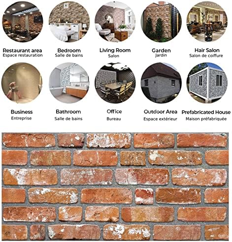 Dundee Deco 3D Wall Panels Faux Brick - Image 6