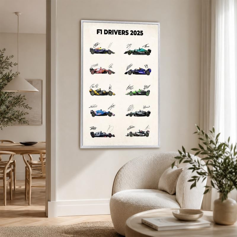InkFlow Posters Race Car Collection Canvas Poster - Image 5