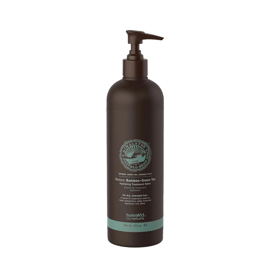 Tweak’d by Nature - Restore Bamboo-Green Tea Hydrating Leave In Hair Treatment, Strengthening Hair Serum, Invigorating Green Tea, Bamboo, and Coconut Scent, Cruelty Free (12 ounces)