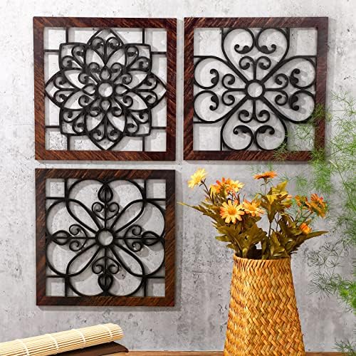 Yulejo 4 Piece Thicken Rustic Wall Decor - Image 5