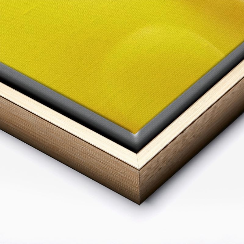 InkFlow Posters Yellow Rubber Duck Canvas Poster - Image 2