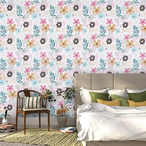 Mecpar Floral Peel and Stick Wallpaper - Image 4