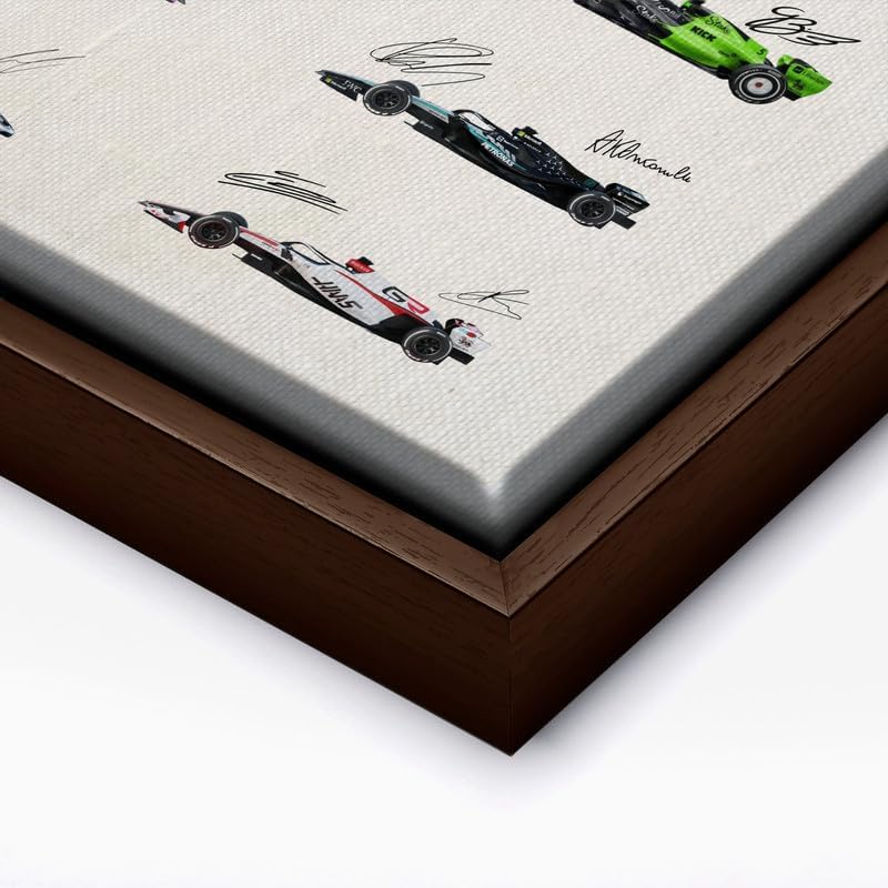 InkFlow Posters Motorsport Canvas Poster - Image 2