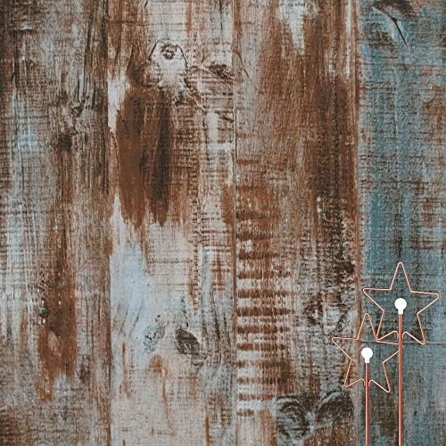 Dimoon 197''x17.7'' Thicken Wood Peel and Stick Wallpaper Waterproof Wood by DIYYOURMOON