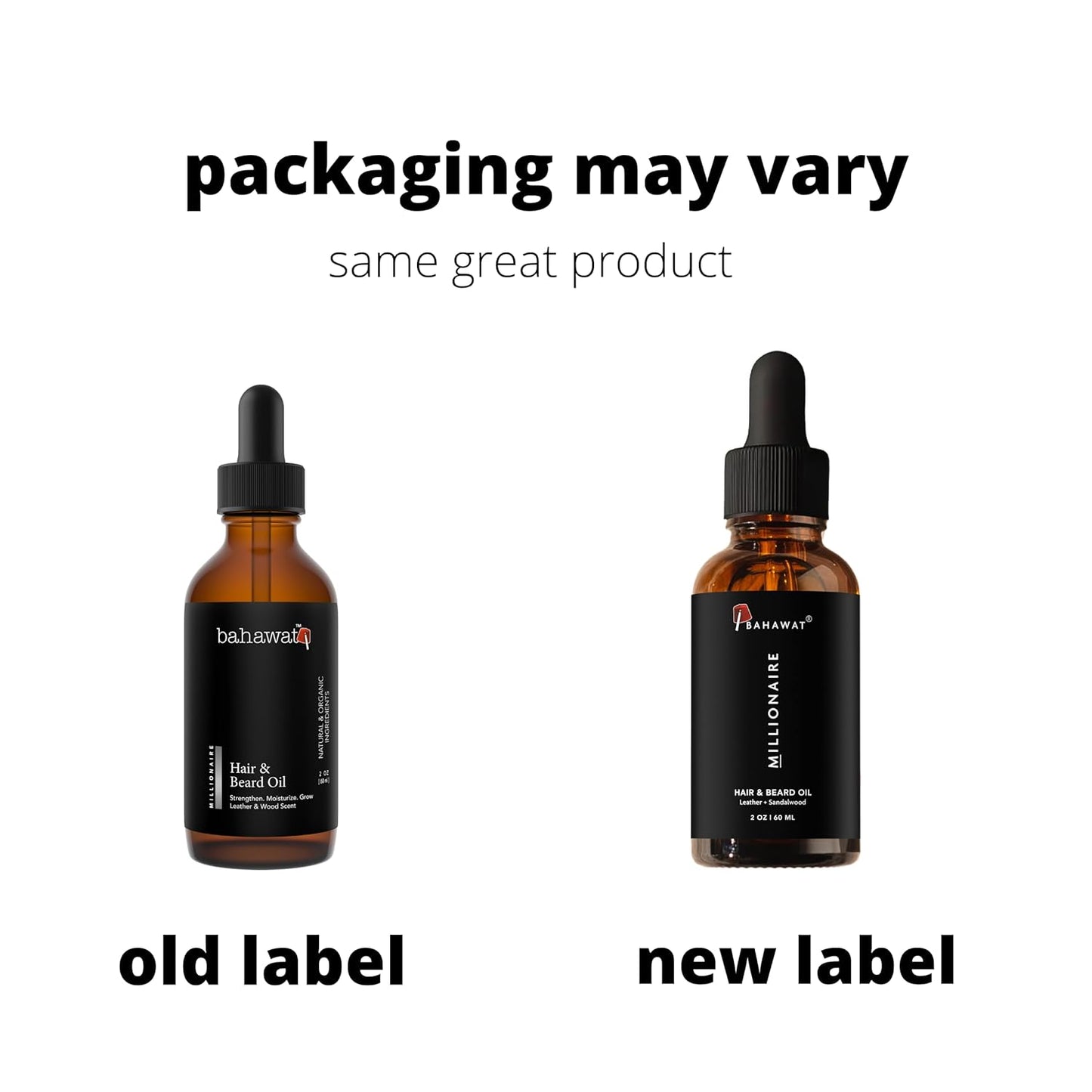 Premium Beard Oil Conditioner & Softener - Millionaire - 2 ounce - Beard Itch and Dry Skin Relief - Handcrafted from Natural Ingredients - Made in the USA