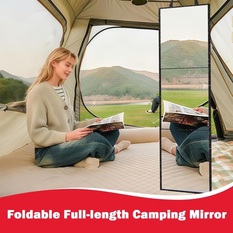 Foldable Acrylic Full Length Mirror - Image 4