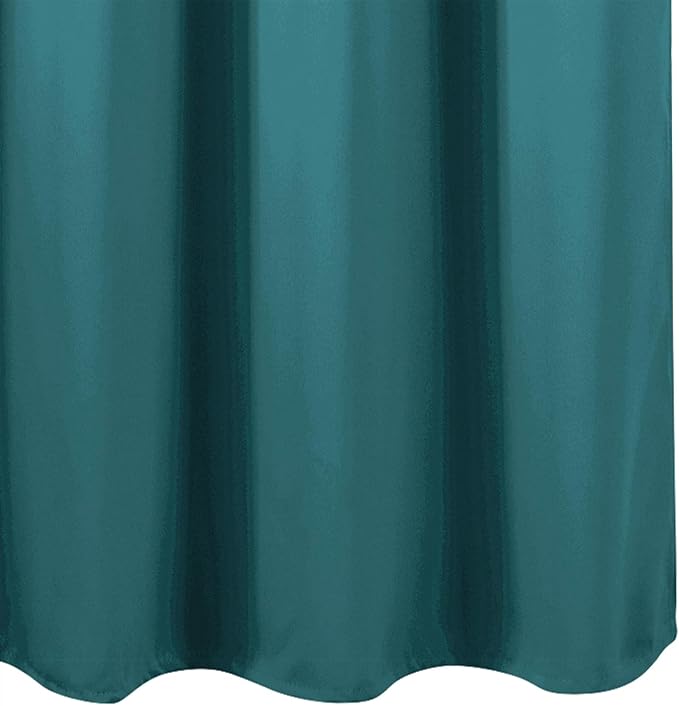 LEMOMO Blackout Curtains 52 x 120 Inch Long Sea Teal Curtains Set of 2 Panels - Image 8