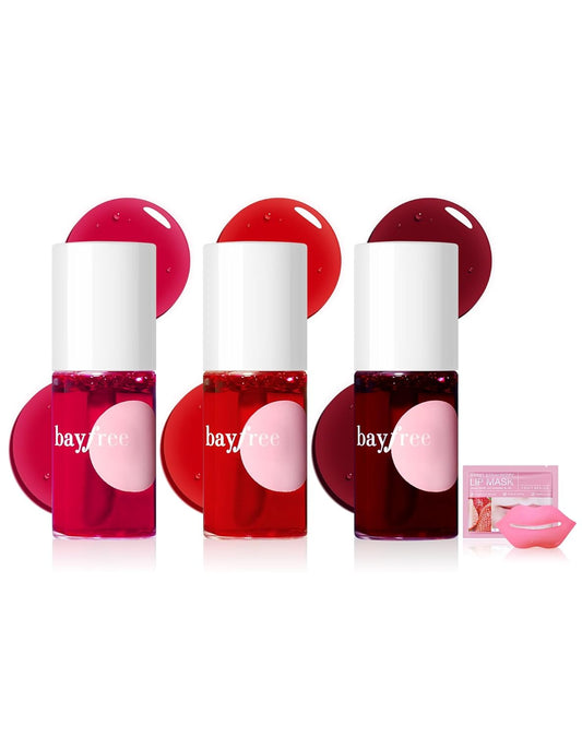 Lip Tint Stain Set, Lip Stain Long Lasting Lightweight Waterproof, Transfer-Proof, Non-sticky, Lip Makeup Matte Finish
