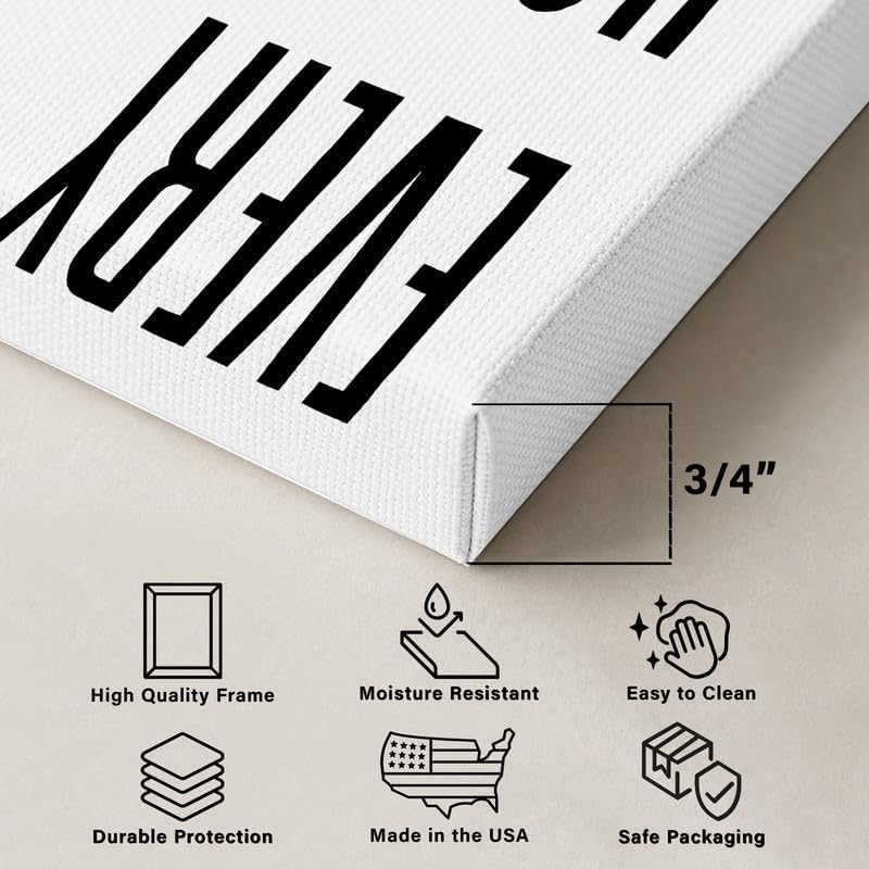 InkFlow Posters Every Hour Happy Hour Canvas Poster - Image 2