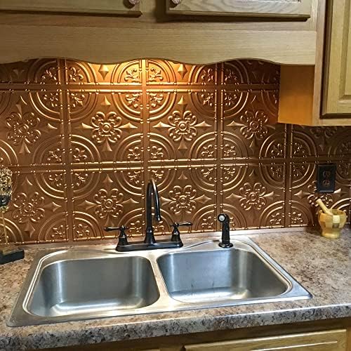 From Plain To Beautiful In Hours 205 Wrought Iron PVC Ceiling Tiles 2x2 ft - Image 3