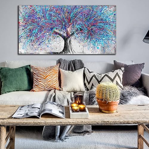 GUGIKA Tree Canvas Wall Art for Living Room, Abstract Print Painting Picture - Image 3