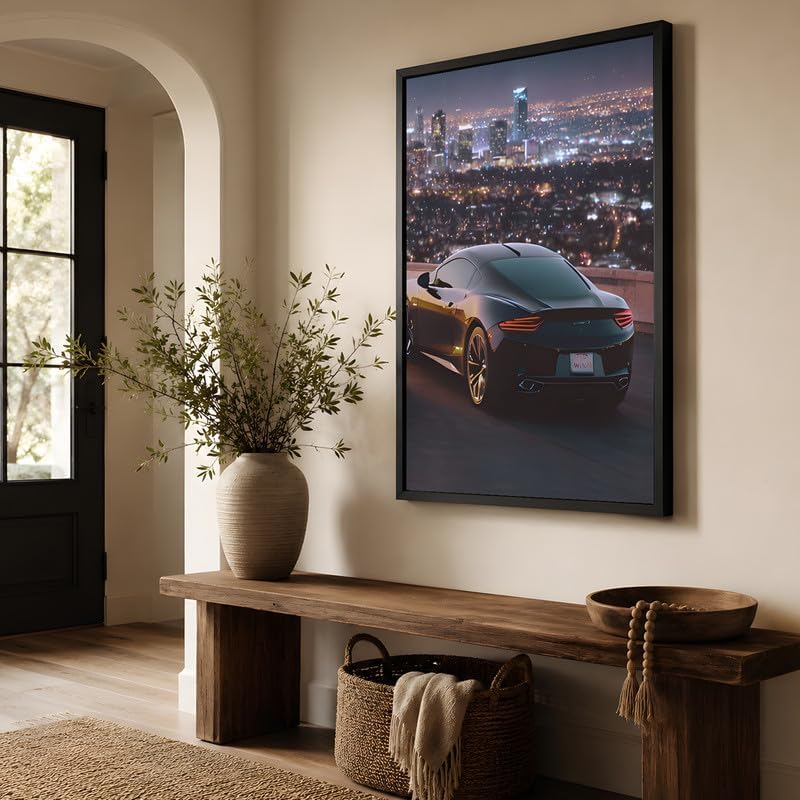 InkFlow Posters Luxury Sports Car Canvas Poster - Image 4