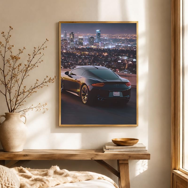 InkFlow Posters Luxury Sports Car Canvas Poster - Image 4